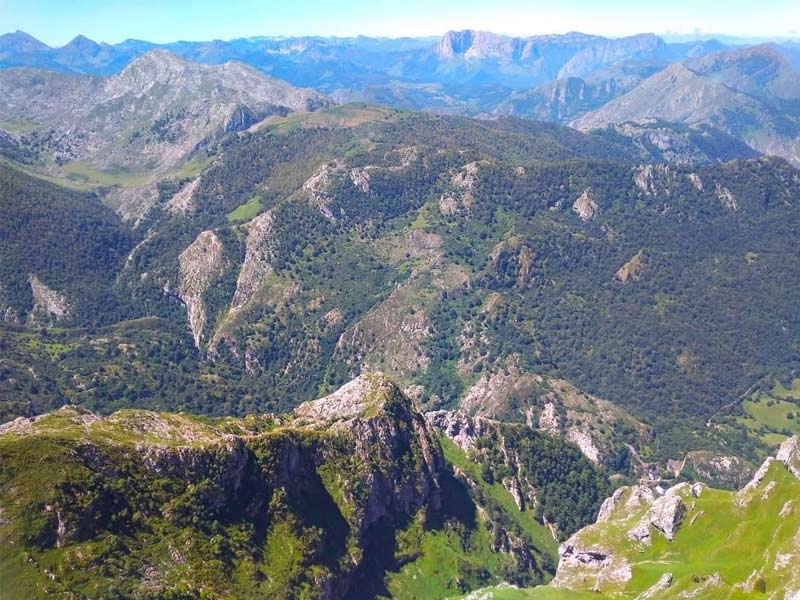 Mirador de Ordiales en los Picos de Europa